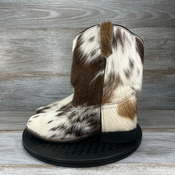 Dan Post Youth Cowhide Western Boots Size 4.5 - Picture 1 of 8